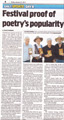 Festival proof of poetry's popularity article thumbnail
