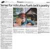 'Sense for ridiculous fuels Jack's poetry' thumbnail