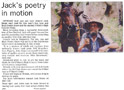 'Jack's Poetry in motion' article thumbnail