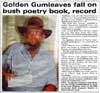 'Golden Gumleaves fall on bush poetry book, record' thumbnail