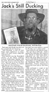 'Jack's Still Ducking' article thumbnail